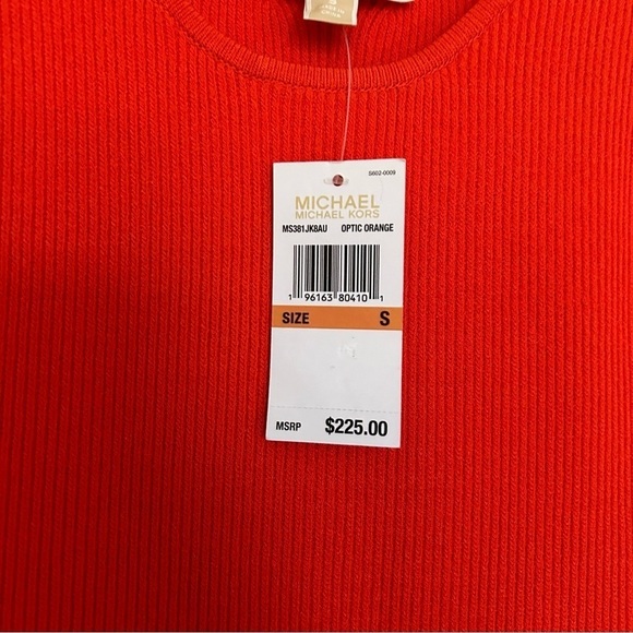 NWT Michael Kors Ribbed Stretch Viscose Tank Dress - Picture 6 of 7